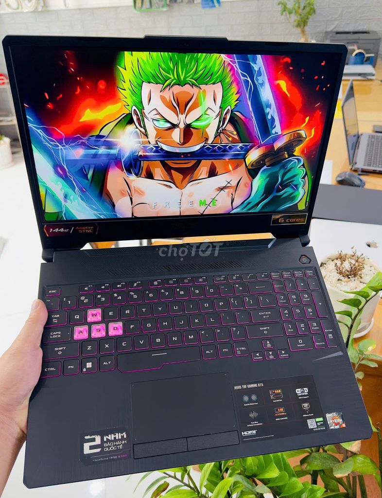 TUF GAMING FA506_R5-4600H/16G/512G_GTX 1650 4GB. Mua bán Laptop tại Thành phố Thủ Đức Tp Hồ Chí Minh được đăng bởi Shop Cyber hình 1