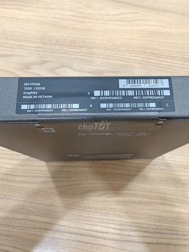 Galaxy Fold Ultra 8 bản 12GB- 512GB nguyên seal. Mua bán Điện thoại tại Thành phố Thủ Đức Tp Hồ Chí Minh được đăng bởi Bán máy hình 1