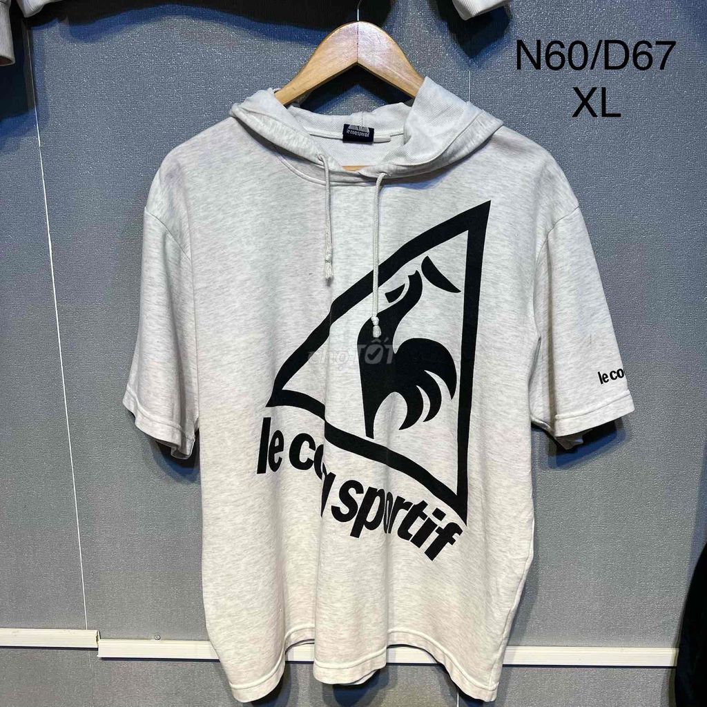Áo hoodie Le Coq Sportif XL Xám Cotton Polyester. Mua bán Quần áo tại Huyện Đức Trọng Lâm Đồng được đăng bởi Black 2hand  hình 1