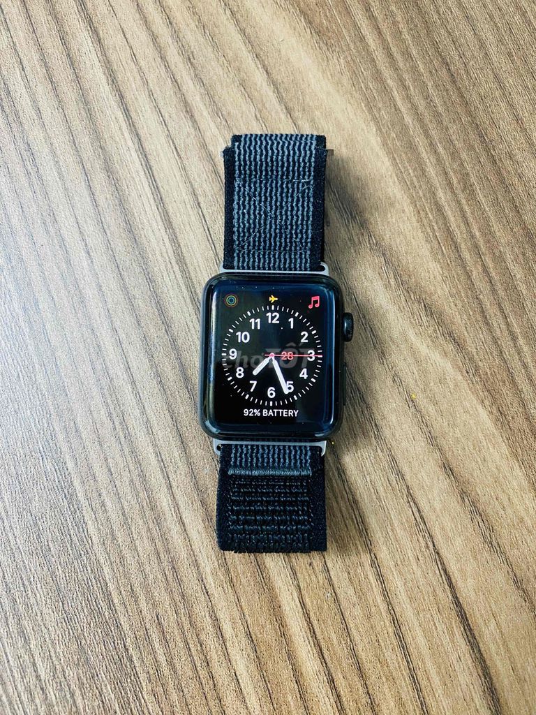 Đồng hồ thông minh Apple Watch Series 3 42mm Đen. Mua bán Thiết bị đeo thông minh tại Quận Tân Phú Tp Hồ Chí Minh được đăng bởi Tùng hình 1