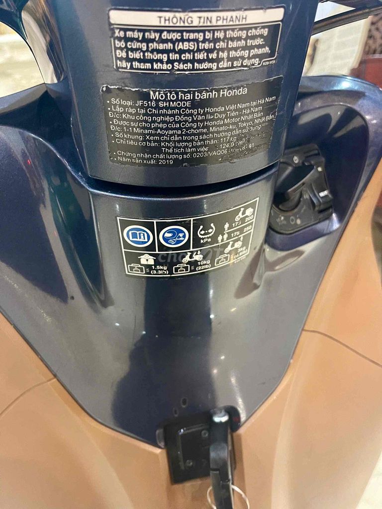 XE MÁY 68 - Honda Sh Mode Abs 2019 Xanh Lướt. Mua bán Xe máy tại Quận Tây Hồ Hà Nội được đăng bởi Đức Anh hình 7