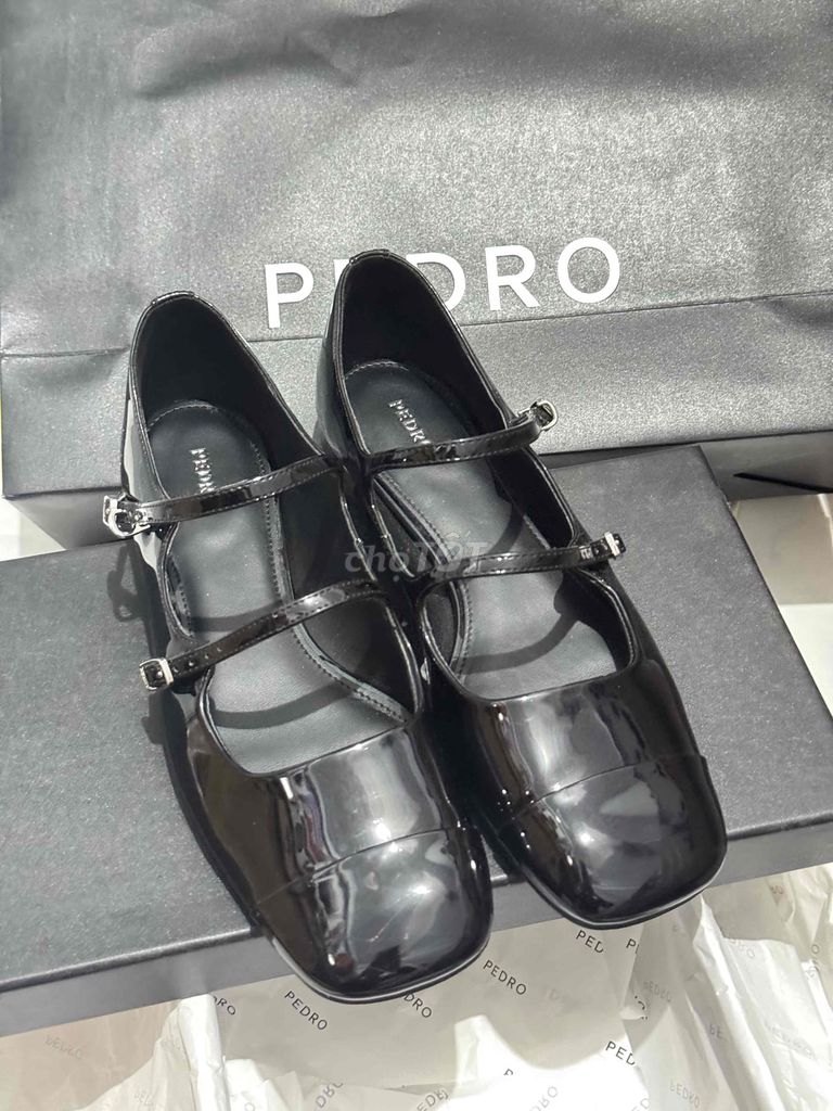 Giày búp bê Pedro Nữ Da bóng Đen. Mua bán Giày dép tại Huyện Thới Lai Cần Thơ được đăng bởi Liên hình 1
