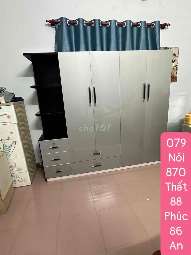 tủ nhựa ĐL 180*200 #freeship rap#tủ áo nhựa mới##