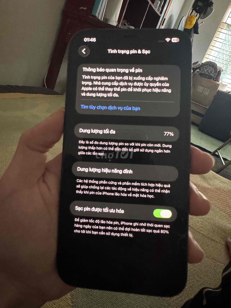 iPhone 12 Pro Max 128GB Xanh Đã dùng. Mua bán Điện thoại tại Quận Hải An Hải Phòng được đăng bởi Bui Manh hình 1
