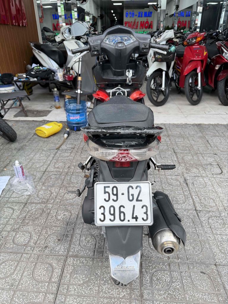 Honda Air Blade, Таиланд, красный, черный