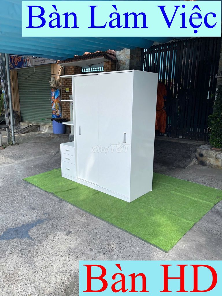 Tủ quần áo_Tủ quần áo cửa lùa=Tủ quần áo gổ 1m6=5. Mua bán Tủ, kệ gia đình tại Quận 11 Tp Hồ Chí Minh được đăng bởi Kho Hàng TP HCM hình 1