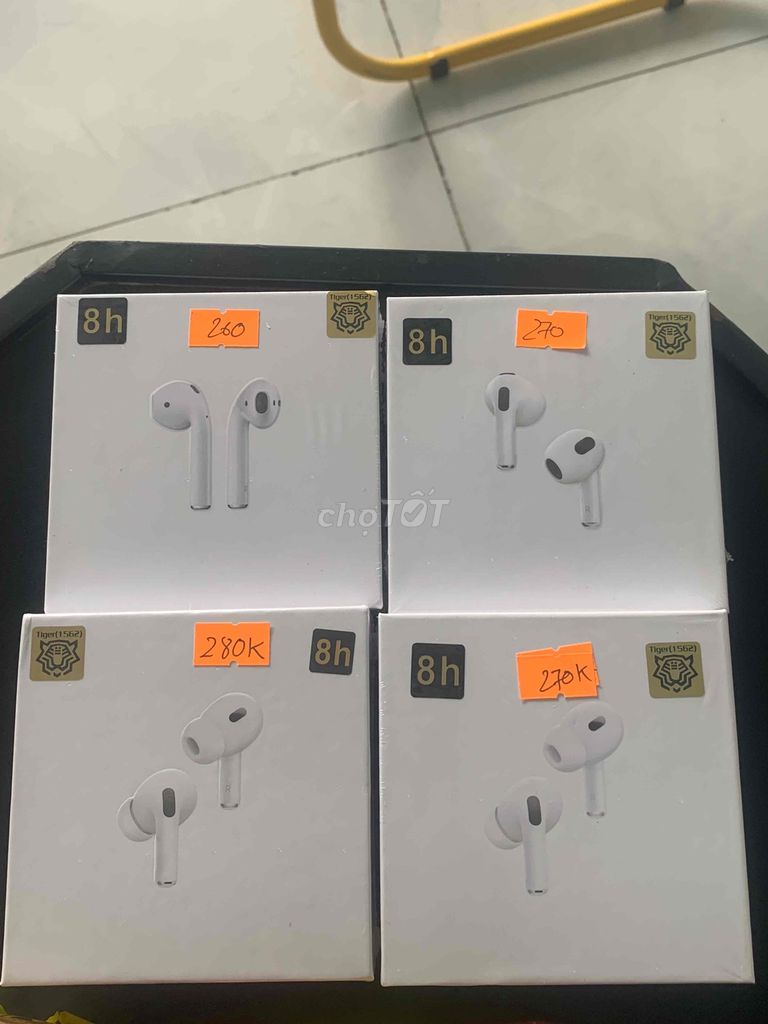 tai nghe bluetooth air2,3,pro,pro2 bản 8h. Mua bán Tivi, Âm thanh tại Thị xã Bến Cát Bình Dương được đăng bởi Xuân Long  hình 1