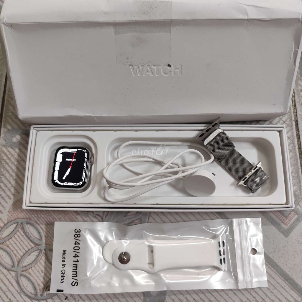 Đồng hồ Watch IW 9 Mini 41mm Bạc Mới. Mua bán Thiết bị đeo thông minh tại Quận 3 Tp Hồ Chí Minh được đăng bởi Bán hàng lạ hình 1