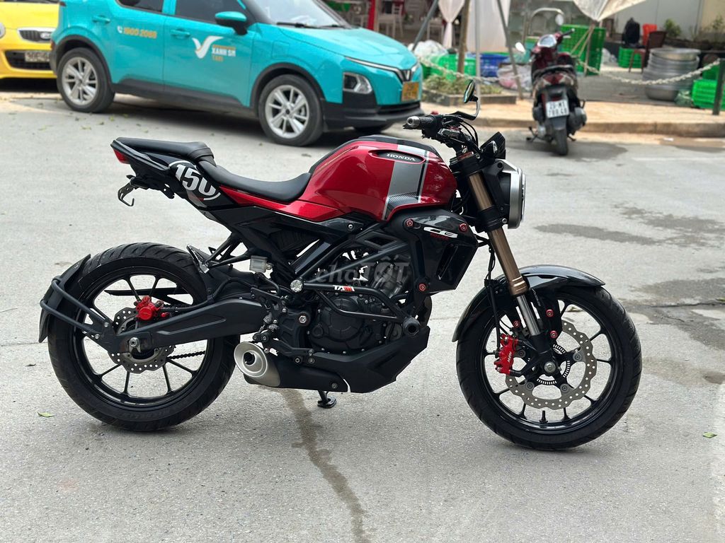 Honda CB150 đỏ biển 29 có trả góp trao đổi ✅. Mua bán Xe máy tại Quận Hoàng Mai Hà Nội được đăng bởi Phú Lý hình 3