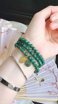 Ngọc Cẩm Thạch 6li quấn 3 vòng. Mua bán Phụ kiện thời trang khác tại Quận Tân Bình Tp Hồ Chí Minh được đăng bởi Army