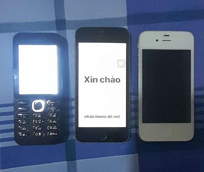 Combo 3 cái điện thoại iphone 5, iphone 4, Nokia. Mua bán Điện thoại tại Thành phố Bạc Liêu Bạc Liêu được đăng bởi Tùng