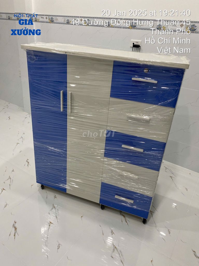 TỦ NHỰA 2 CÁNH 5 HỘC MỚI TỦ NHIỀU MÀU BAO SHIP -. Mua bán Tủ, kệ gia đình tại Thành phố Dĩ An Bình Dương được đăng bởi Nội Thất Giá Xưởng  hình 1