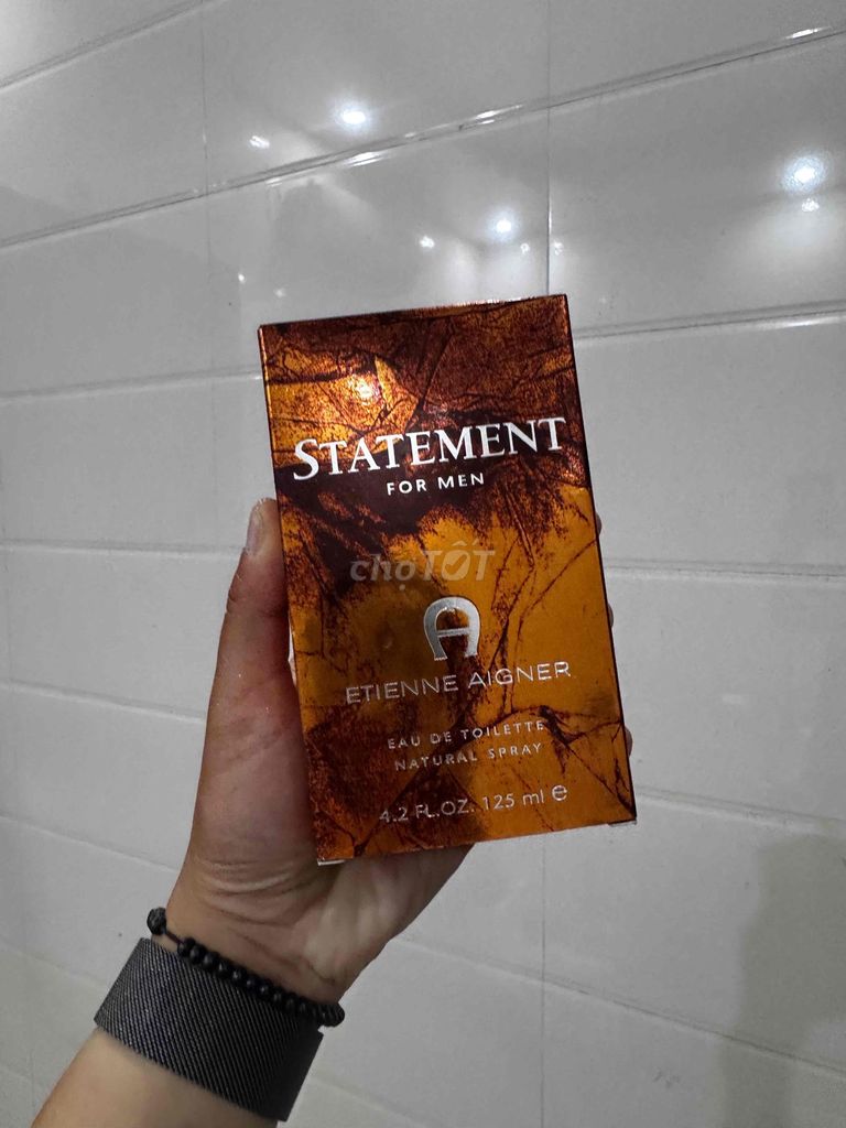 Nước hoa Etienne Aigner Statement Nam 50ml. Mua bán Nước hoa tại Huyện Gia Lâm Hà Nội được đăng bởi Hiep Dang hình 1