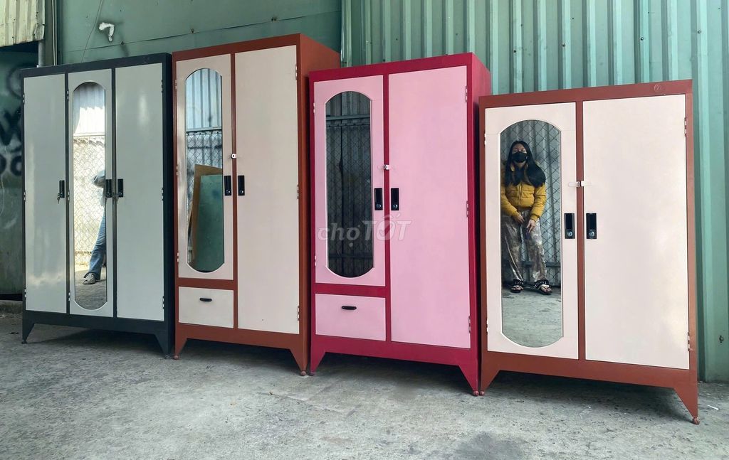 TỦ SẮT RẺ - TỦ SẮT GIÁ TỐT - TỦ QUẦN ÁO - TỦ SẮT. Mua bán Tủ, kệ gia đình tại Thành phố Dĩ An Bình Dương được đăng bởi Tổng Kho Nội Thất Sài Gòn hình 1