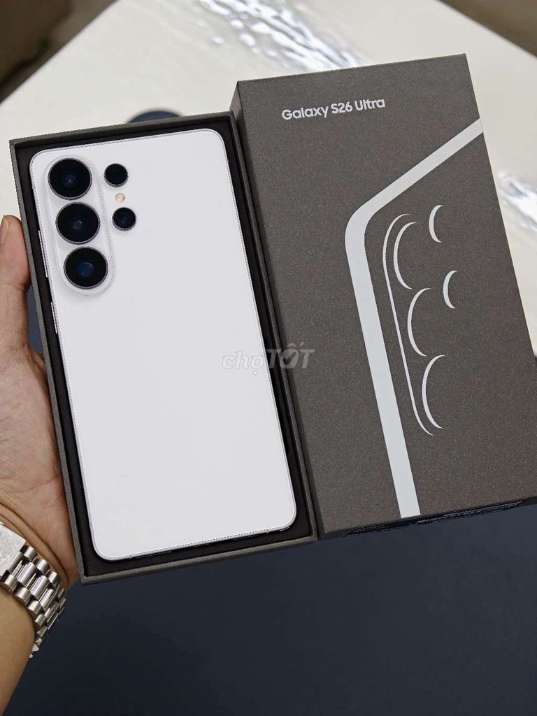 Samsung Galaxy S26 Ultra 12GB/256GB Trắng. Mua bán Điện thoại tại Quận Thanh Khê Đà Nẵng được đăng bởi Tú MB hình 1