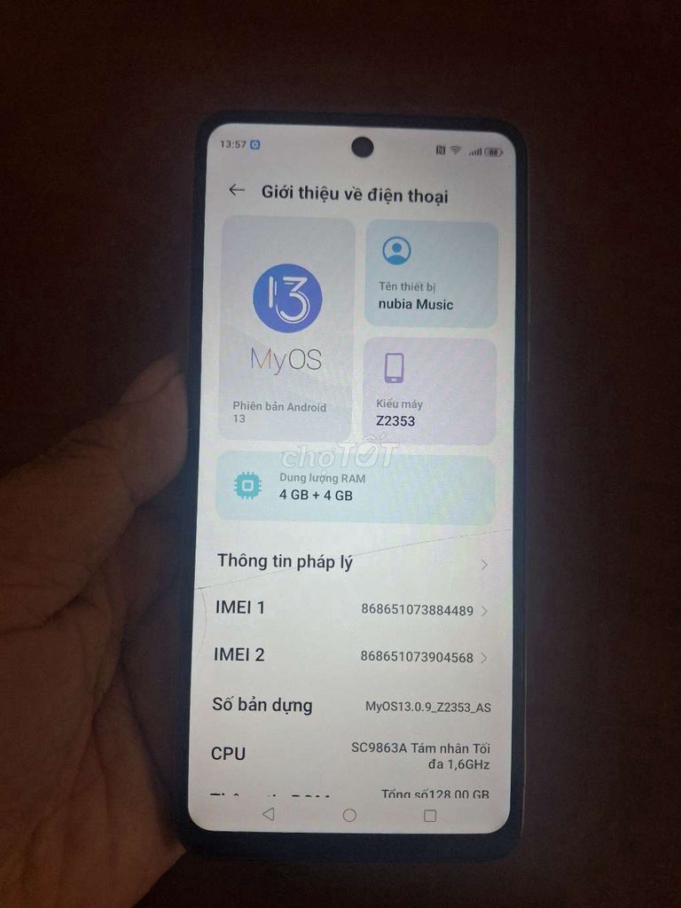 Nubia Music NFC 4gb-128gb Đa sắc. Mua bán Điện thoại tại Quận Bình Thạnh Tp Hồ Chí Minh được đăng bởi minh ngọc hình 1