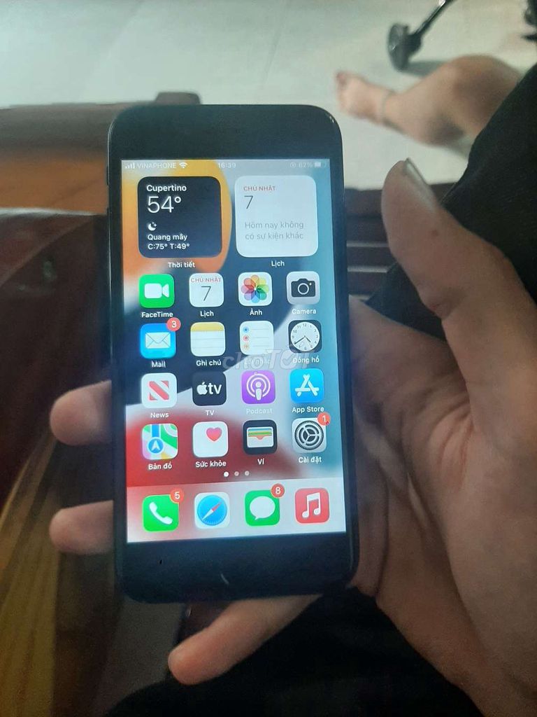 Apple iPhone 7 32GB Đen. Mua bán Điện thoại tại Huyện Hóc Môn Tp Hồ Chí Minh được đăng bởi Hoàngg Tú hình 1