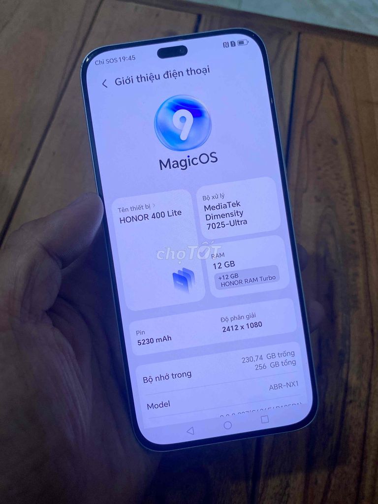 Honor 400 Lite 256GB. Mua bán Điện thoại tại Thành phố Thuận An Bình Dương được đăng bởi Tóc Xoăn hình 1