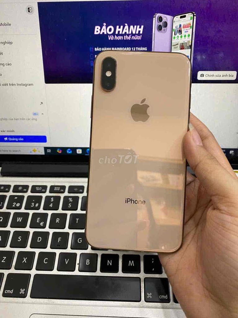 Apple iPhone Xs 256GB Vàng Đã sửa nhẹ main. Mua bán Điện thoại tại Quận 3 Tp Hồ Chí Minh được đăng bởi Tuấn Nguyễn hình 1