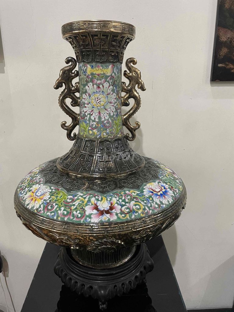 Bình cổ Gốm sứ Đồng Cổ điển. Mua bán Đồ sưu tầm, đồ cổ tại Quận Hồng Bàng Hải Phòng được đăng bởi Anh Dũng hình 1