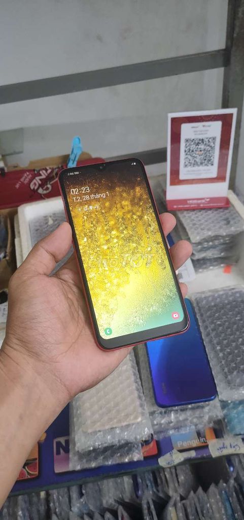 Samsung M10, 32gb, android 10. Mua bán Điện thoại tại Quận Gò Vấp Tp Hồ Chí Minh được đăng bởi A LONG   nhận thanh toán THẺ TÍN DỤNG hình 2