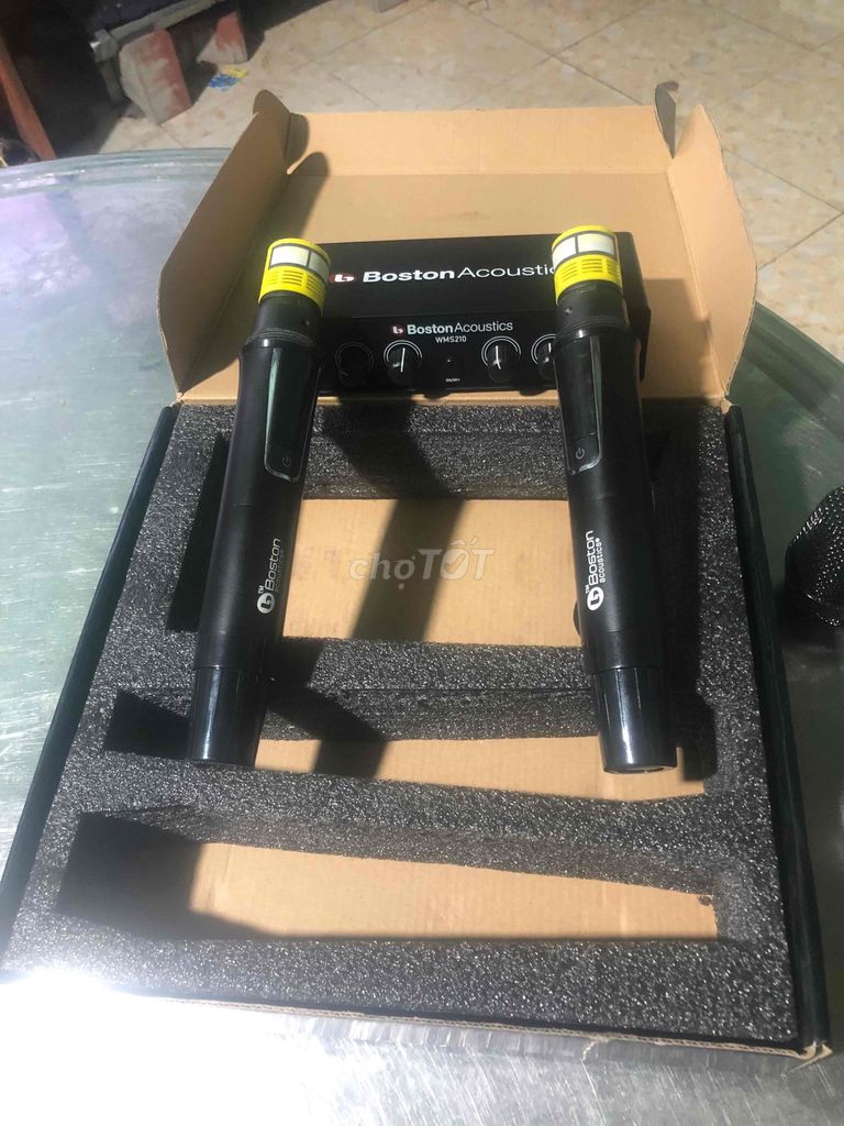 Micro không dây Boston Acoustics WMS 210 Đen. Mua bán Tivi, Âm thanh tại Huyện Bình Chánh Tp Hồ Chí Minh được đăng bởi cái gì cũng bán hình 1