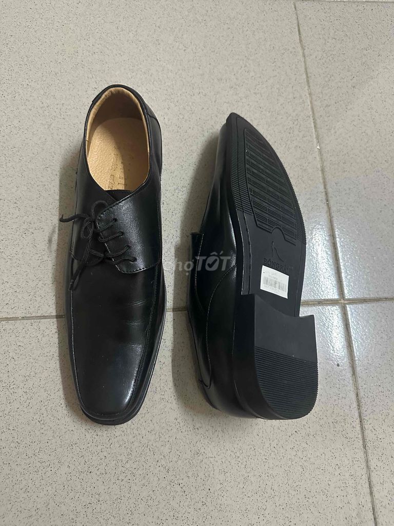 Giày nam Đông Hải size 43 Đen  còn mới chưa sử dụn. Mua bán Giày dép tại Quận Tân Phú Tp Hồ Chí Minh được đăng bởi Vu Thi Nguyet hình 1