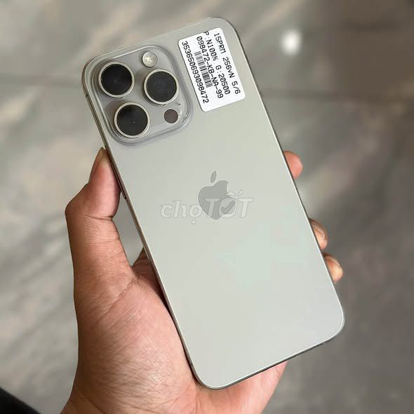 iPhone 15 Pro Max 256GB Xám titan. Mua bán Điện thoại tại Quận Ngũ Hành Sơn Đà Nẵng được đăng bởi Tài Ngô hình 1