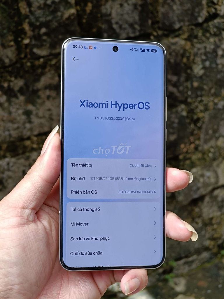 Xiaomi 15 Ultra 256GB Bạc 99%. Mua bán Điện thoại tại Thành phố Đà Lạt Lâm Đồng được đăng bởi NGUYEN THANH DALAT hình 1