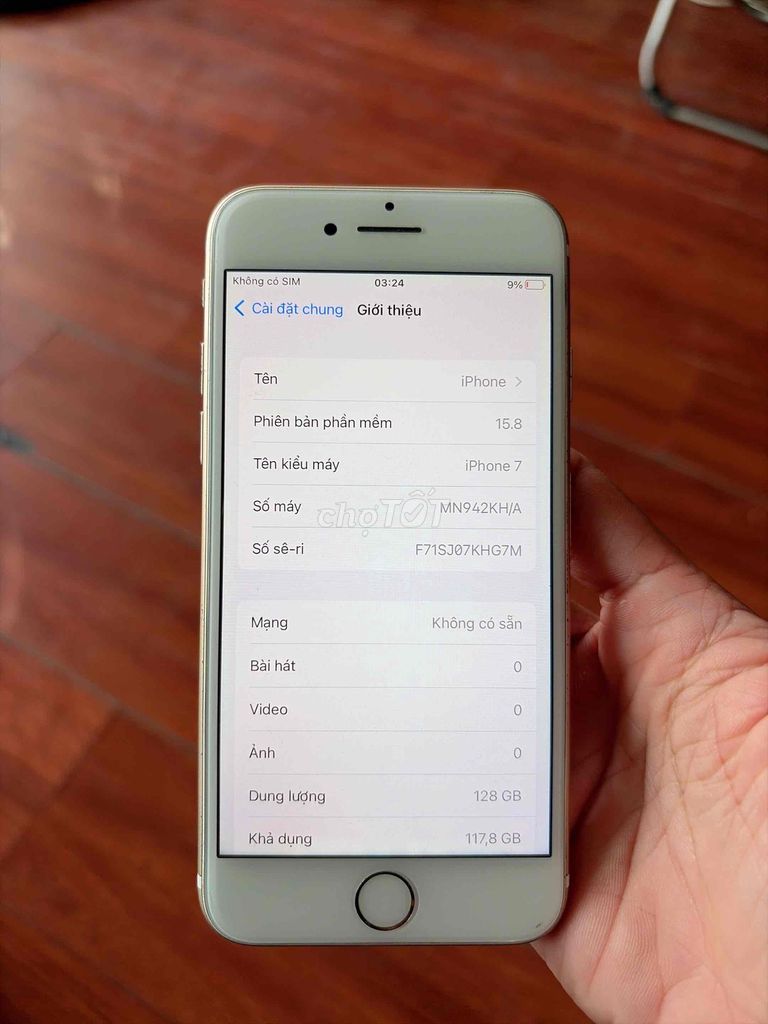 Apple iPhone 7 128GB Vàng. Mua bán Điện thoại tại Thành phố Biên Hòa Đồng Nai được đăng bởi Lucas Huỳnh hình 1