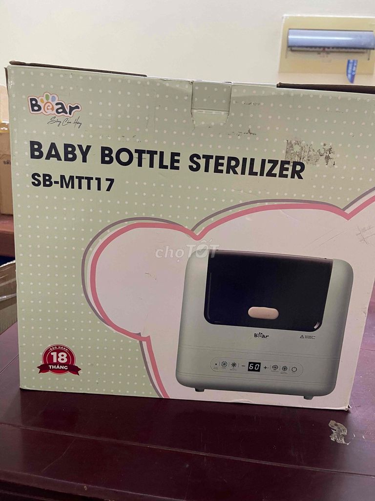 Máy tiệt trùng bình sữa Bear SB-MTT17 Trắng. Mua bán Mẹ và bé tại Quận Hà Đông Hà Nội được đăng bởi Ms Dung hình 1