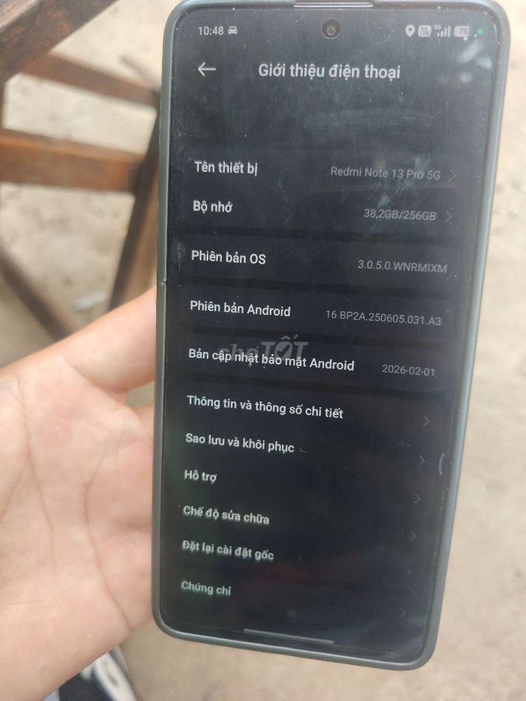Xiaomi Redmi Note 13 Pro 5G 256GB. Mua bán Điện thoại tại Huyện Krông Pắc Đắk Lắk được đăng bởi Anh Không Cần hình 1
