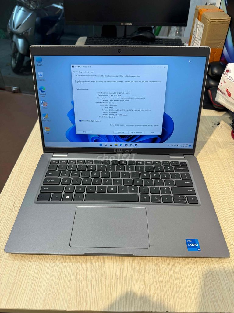 Dell Latitude 5420 i5-1145G7 14 inch 8GB/256GB Xám. Mua bán Laptop tại Quận Đống Đa Hà Nội được đăng bởi hanam80 hình 1