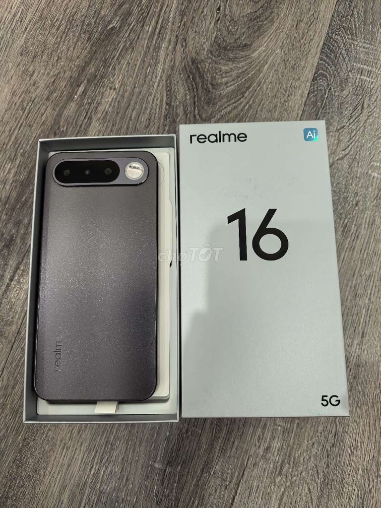 Realme 16 5G Xám Như mới. Mua bán Điện thoại tại Thành phố Vũng Tàu Bà Rịa - Vũng Tàu được đăng bởi Bevis  hình 1