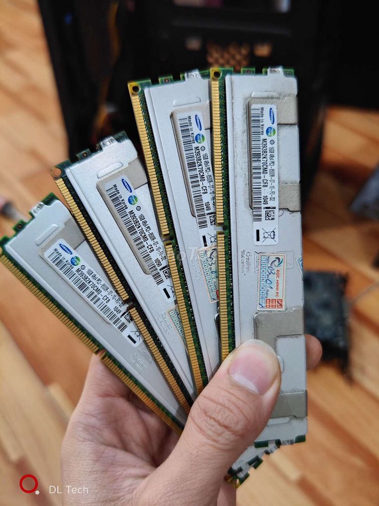 Ram ECC DDR3 16GB 8500R samsung thanh lý