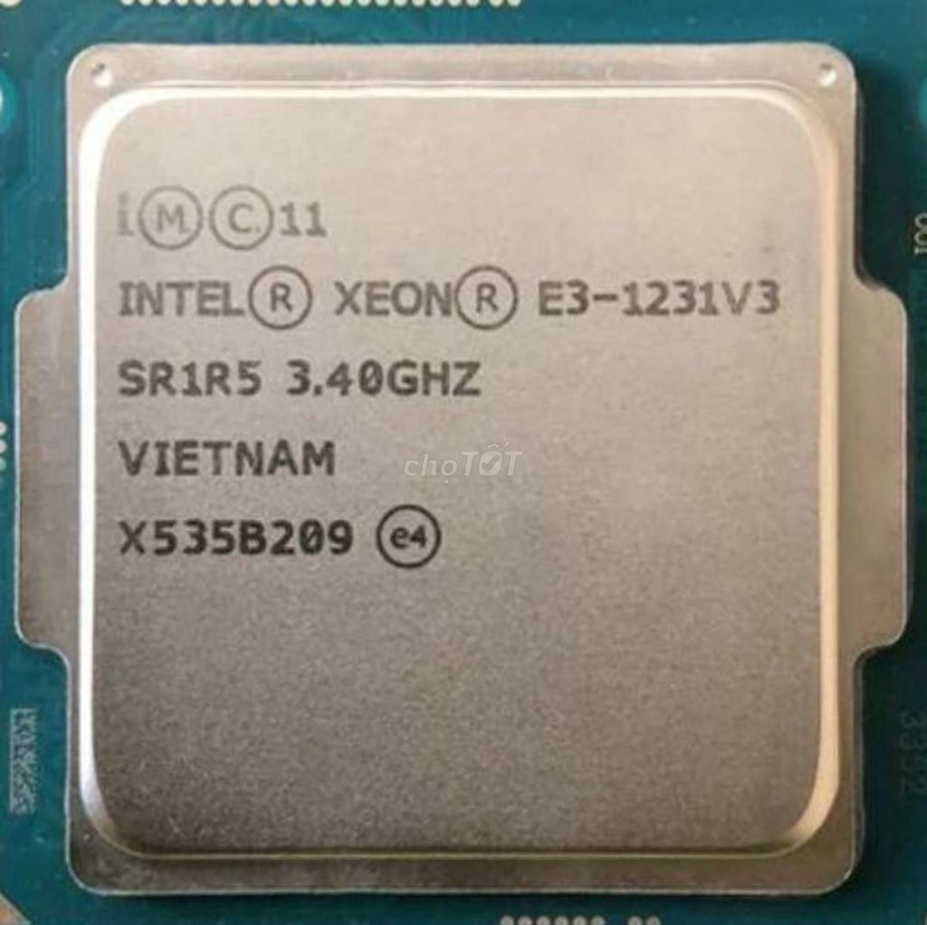 Intel Xeon E3‑1231 v3