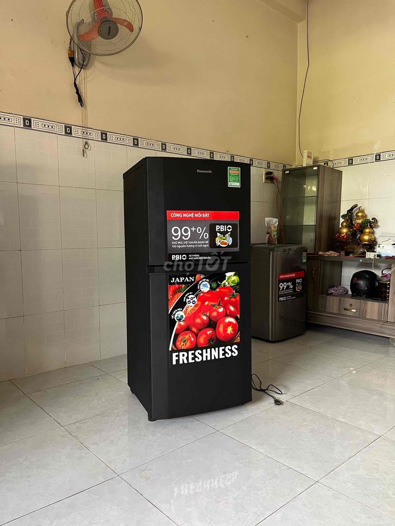 Tủ lạnh Panasonic 152L Đen. Mua bán Tủ lạnh tại Quận Bình Tân Tp Hồ Chí Minh được đăng bởi Điện Lạnh Cường Mạnh hình 1