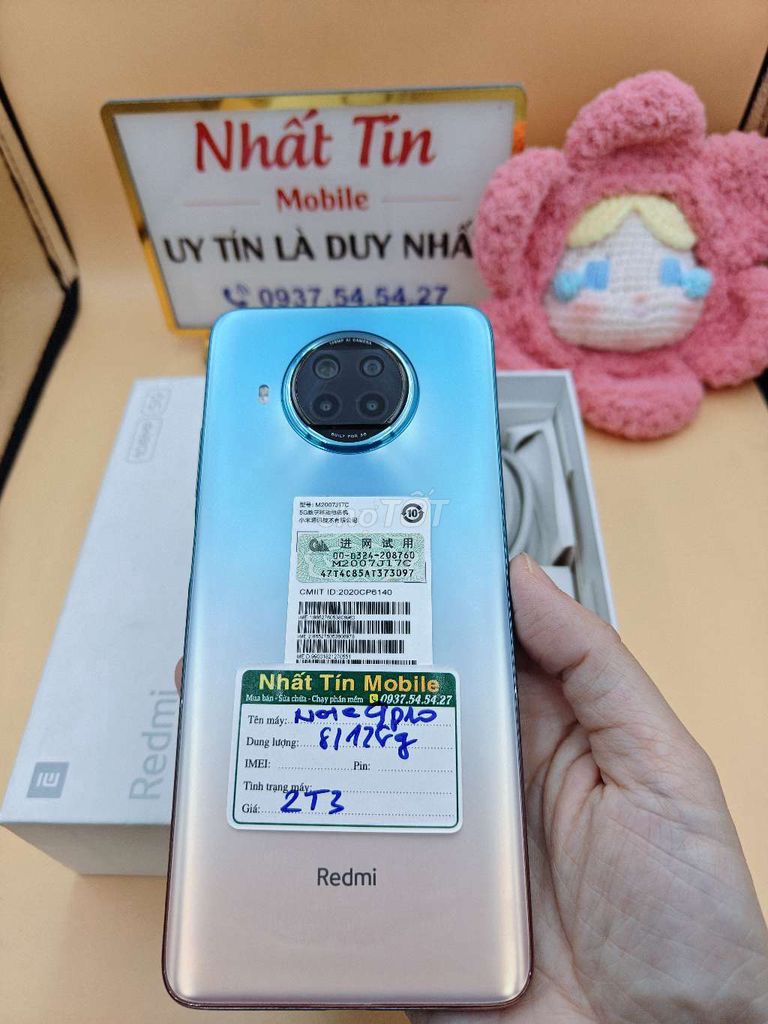 Xiaomi Redmi Note 9 Pro 5G đẹp 98,9% fullbox.