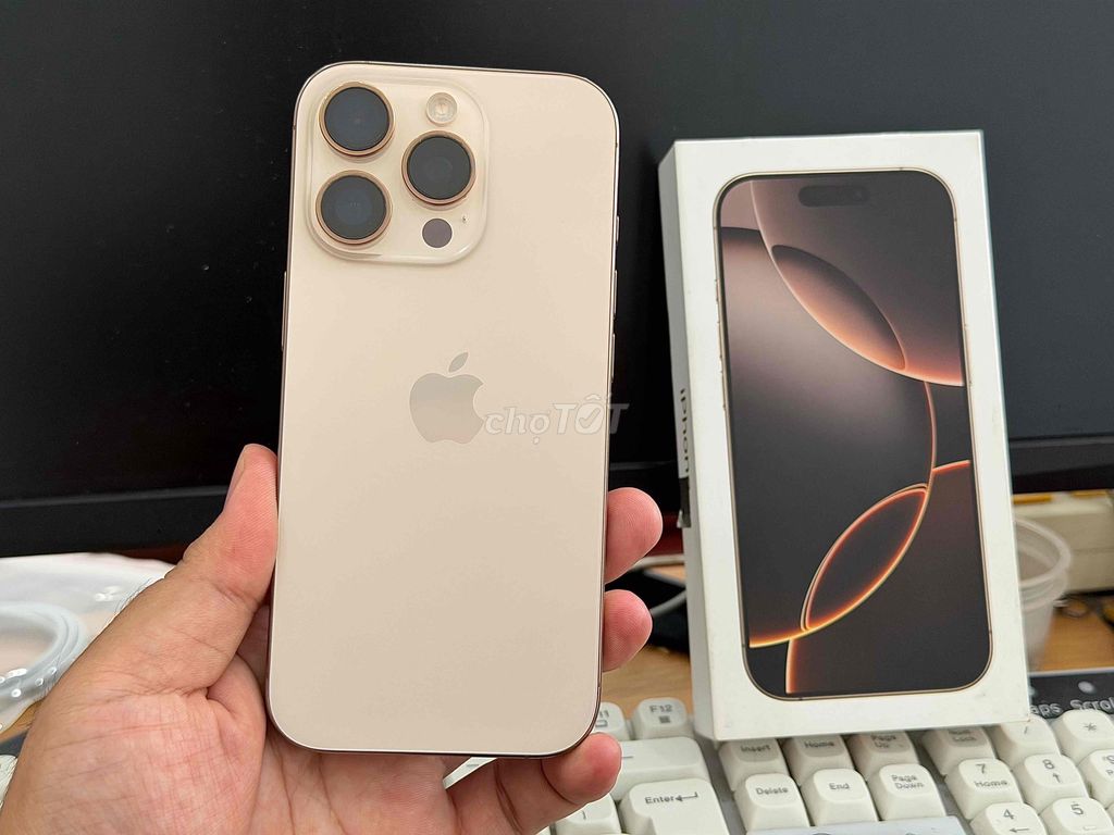 Apple iPhone 16 Pro 128GB VN/A Full Box BH 11/2026. Mua bán Điện thoại tại Quận Ninh Kiều Cần Thơ được đăng bởi Cầm Đồ Tấn Lợi hình 1