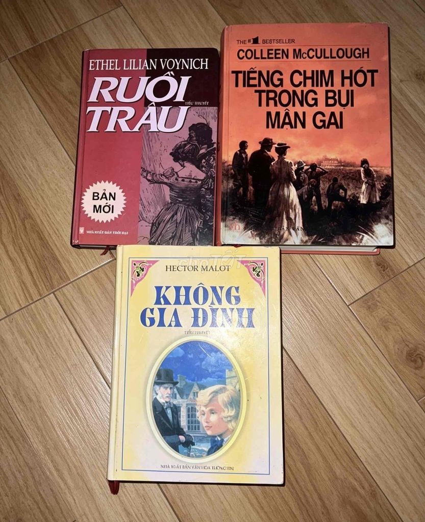 combo 3 sách tiểu thuyết kinh điển. Mua bán Sách tại Quận Hà Đông Hà Nội được đăng bởi Lê quân hình 1