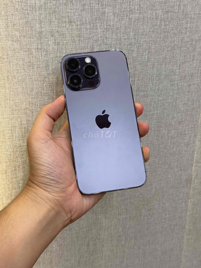 iPhone 14 Pro Max 128GB Tím Mỹ Pin 82 đẹp 98% 2sim. Mua bán Điện thoại tại Quận Ninh Kiều Cần Thơ được đăng bởi Quý Mobile Cần thơ hình 1