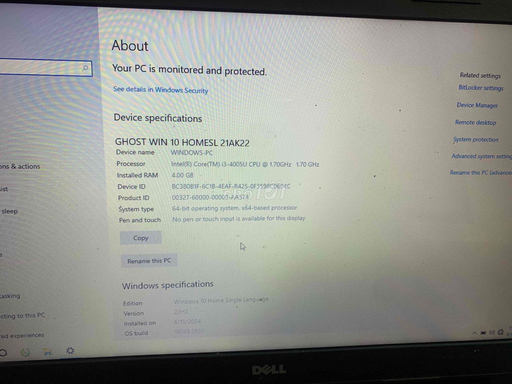 Dell Inspiron 3542 i3 4GB/120GB cho trẻ học. Mua bán Laptop tại Quận Thanh Xuân Hà Nội được đăng bởi Nguyễn Anh Tuấn hình 1