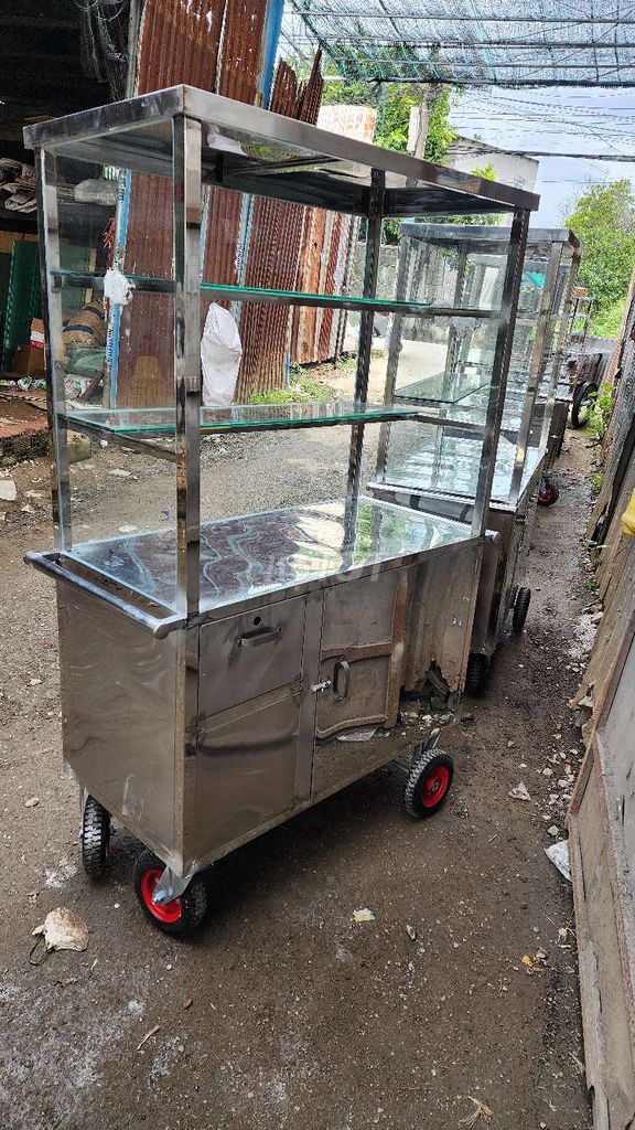 Tủ xe bánh mì inox