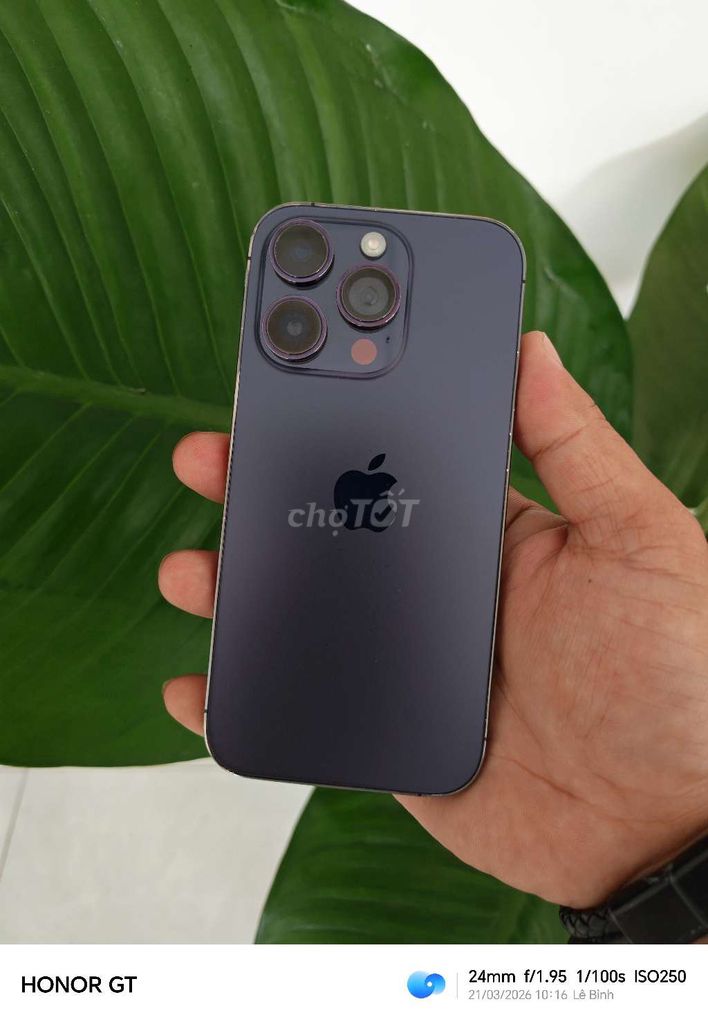 iPhone 14 Pro 128gb Màn zin đẹp 97%. Mua bán Điện thoại tại Quận Cái Răng Cần Thơ được đăng bởi Ngân Long Trung hình 1