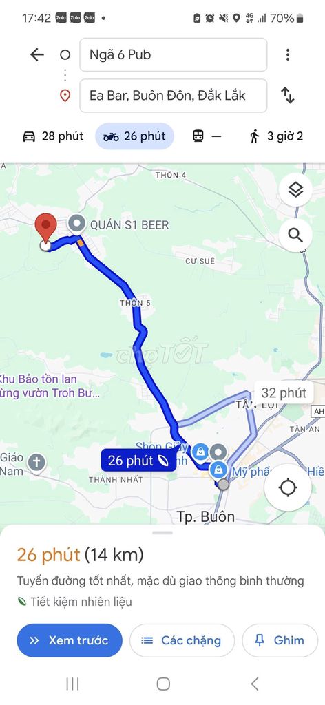 Cần bán lô đất thôn 15, Xã Ea Ba chính chủ. Mua bán đất tại Huyện Buôn Đôn Đắk Lắk được đăng bởi Tuấn Anh hình 1