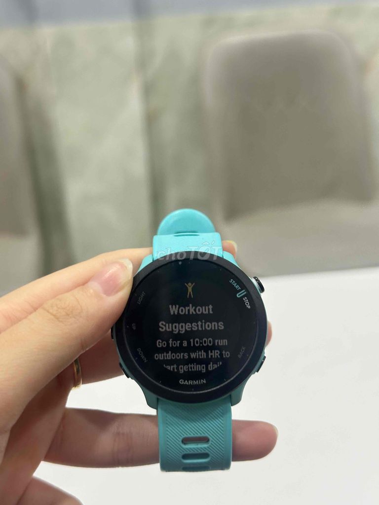 Garmin Forerunner 55 40mm màu xanh máy 98