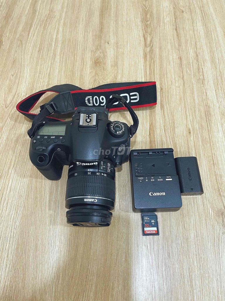 Máy ảnh Canon EOS 60D Đen Đã sử dụng. Mua bán Máy ảnh, Máy quay tại Quận 6 Tp Hồ Chí Minh được đăng bởi Kiet hình 1