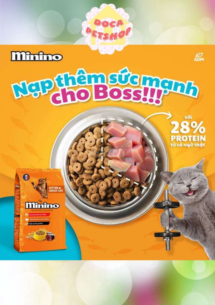 Thức ăn cho mèo minino gói 1.3kg