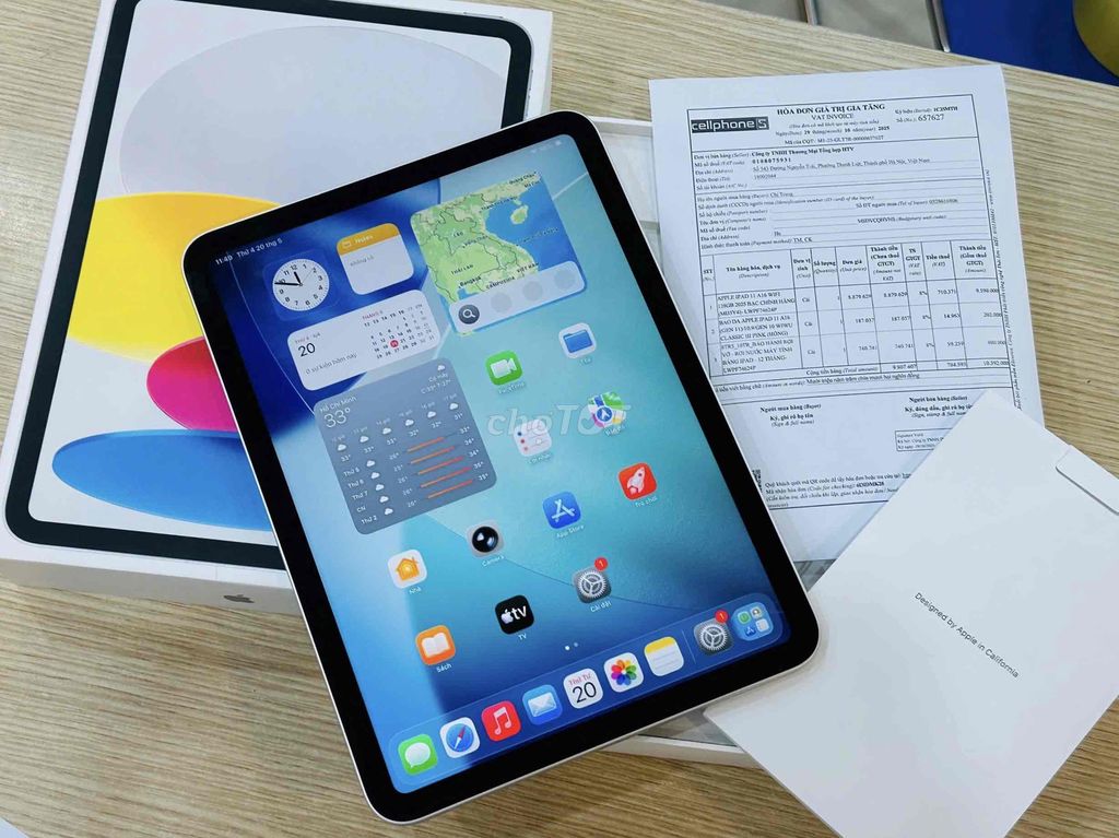 iPad A16 (Gen11) 128GB Bạc. Mua bán Máy tính bảng tại Quận Đống Đa Hà Nội được đăng bởi Bảo Táo Store hình 1