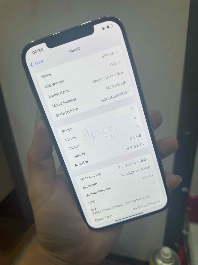 12prm đã thay màn oled pin 100. Mua bán Điện thoại tại Quận 12 Tp Hồ Chí Minh được đăng bởi San San Mobile hình 1